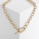 Piece "chain" links on the castle, color gold, 45 cm