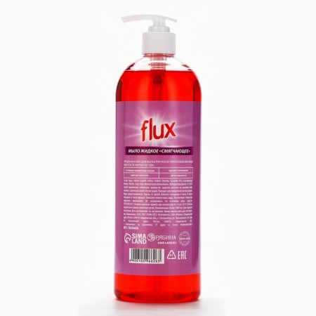 Liquid kitchen soap, 1000 ml, aroma of forest berries, Flux-3
