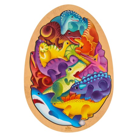 Puzzle "World of Dinosaurs"-4