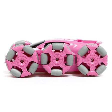 Radio controlled machine "Stuff", with a battery, smoke, pink color-1