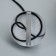 Lamp "Landi" E27 40W black and gold 30x30x21 cm