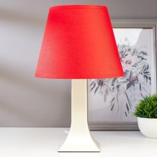 Table lamp 62104 1he27 15W red d = 22 cm, h = 34.5 cm Risalux