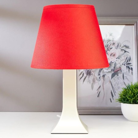 Table lamp 62104 1he27 15W red d = 22 cm, h = 34.5 cm Risalux