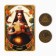 Tarot Coin "I am bringing luck", brass, diam. 2.5 cm