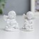 Polystone souvenir "Snowthrough angel with stars" mix 4x3x2.5 cm