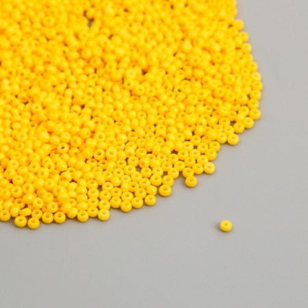 Glass bead 12/0 "yellow" even No. 664 450 gr