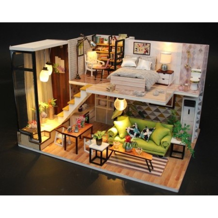Interior designer Hobby Day Minihouse "Scandinavian Loft", Rumbox-1