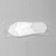 Disposable anti -crisis slippers, 4 mm, white