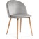 ALDO Metal Carcass stained metal/velor, natural/gray 50x50x77.5 cm