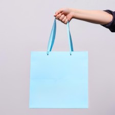 Packet for cake, blue, 30 x 30 x 30 cm