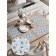 A set of napkins for setting the table “Once upon a time in the forest”, rectangular, rounded edges, size 30x46 cm, 4 pcs