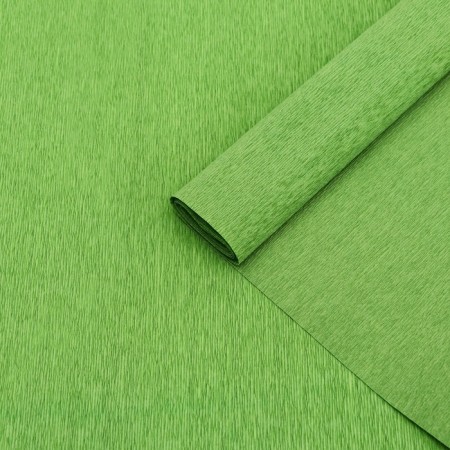Corrugated paper 377 light green, 90g, 50 cm x 1, 5 m