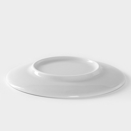 Porcelain saucer "linen", d = 12.5 cm-2