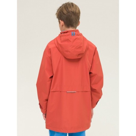Windbreaker for boys, height 134 cm, terracotta color-1