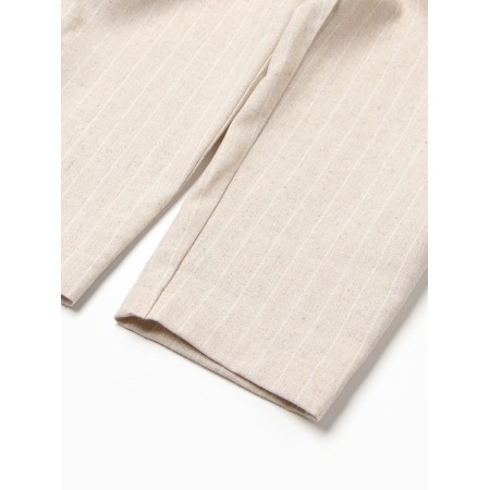 Children's pants minku, beige color, height 80-86 cm-2