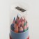 Colored pencils in a tube, 12 colors, trihedral, transformers