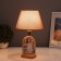 Table lamp with a photo frame 7.2x11cm (acrylic on magnets) 20x20x35cm