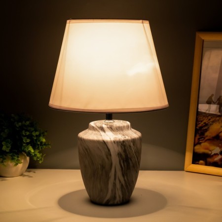 Table lamp 16381/1 E27 40W gray 23x23x39 cm Risalux-2