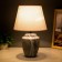 Table lamp 16381/1 E27 40W gray 23x23x39 cm Risalux