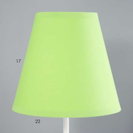 Lamp table bourgeois 1x15W E14 16x16x40cm white/apple Risalux-5