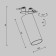 Technical C053CL-L12W4K-W-B, 12W, 5.2x5.2x15.8 cm, LED, 1020LM, 4000K, black color black