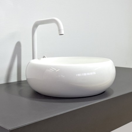 Comforty 113 liner shell, round, white color-3