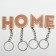 The keybox is wall -mounted with Sweet Home.