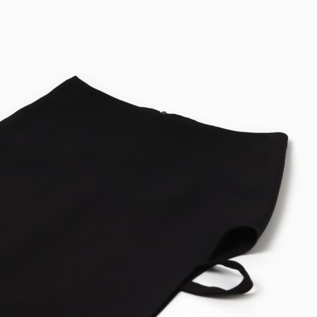 Women's skirt Midy Minaku: Classic Black Color, Rr. 42-8