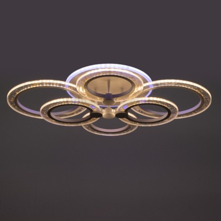 Люстра с ПДУ 1888/6 LED 108Вт диммер белый 44х62х12 см BayerLux-12