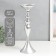 Summary of Metal for 1 candle "elegant" silver 38x13x13 cm