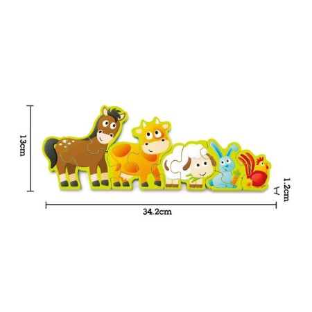 Puzzle "numbers and animals"-3