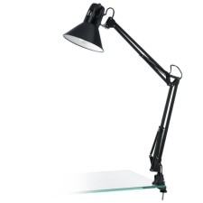 FIRMO 1x40W table lamp E27, black 73x73 cm