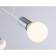 Lamp ceiling in the style of Ambrella Light, Loft, TR80414, 3HE27, white, chrome