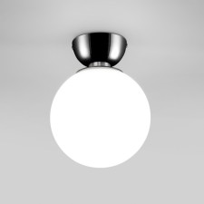 Ceiling Lamp EUROSVET Bubble 30197/1, E14, 1x40W, 180x180x240 mm, color black pearls