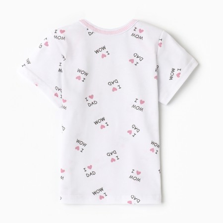 T -shirt for children, white color, height 86-3