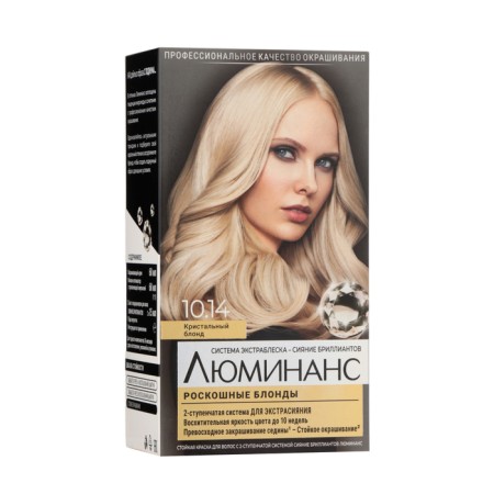 Hair dye Luminance 10.14 Crystal blond