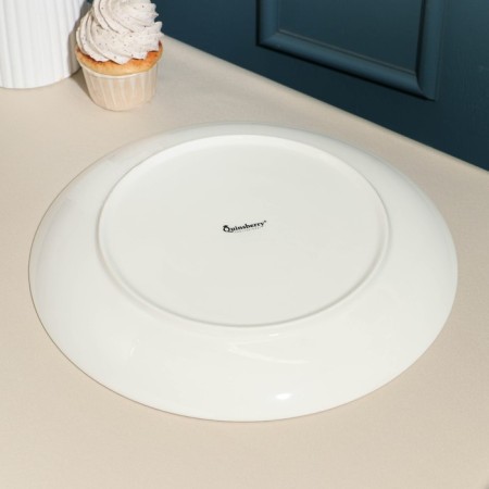 Porcelain plate nova, d = 30.5 cm, white-2