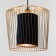 Bayerlux lamp "velvet" E27 40W blue 27x30x12-100cm