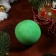 New Year's bomb for the bathtub "Penguin", Green, 120 gr.