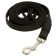Kaponnoye Zononic leash with latex thread, 2 m x 2 cm, black