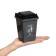 Container for small garbage, 8.5 × 9.6 × 11 cm, gray