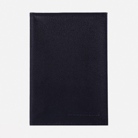 Cover for auto documents and passports, black color