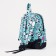 Baby backpack on a zipper, an external pocket, a reflective strip, the color of turquoise