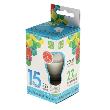LED LED LED-A60-Standard, E27, 15 W, 230 V, 4000 K, 1350 lm-2