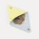 Monetnik on the button, yellow color