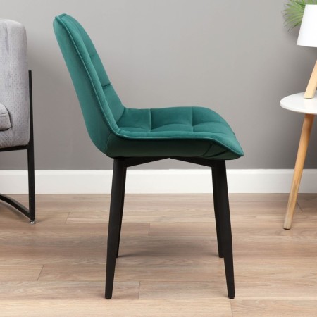 Boston chair velor Grand 698 dark green-3