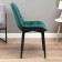 Boston chair velor Grand 698 dark green