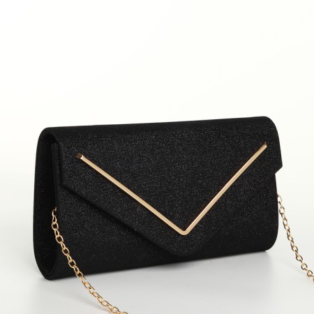Female bag on a magnet, black color-2