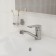 MILARDO HELIC HELSBR0M01 sink mixer, pour 175 mm, rotary, chrome