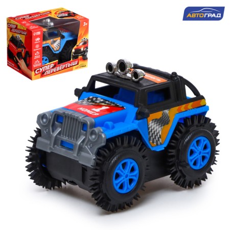 Jeep “SUV”, works on batteries, blue color